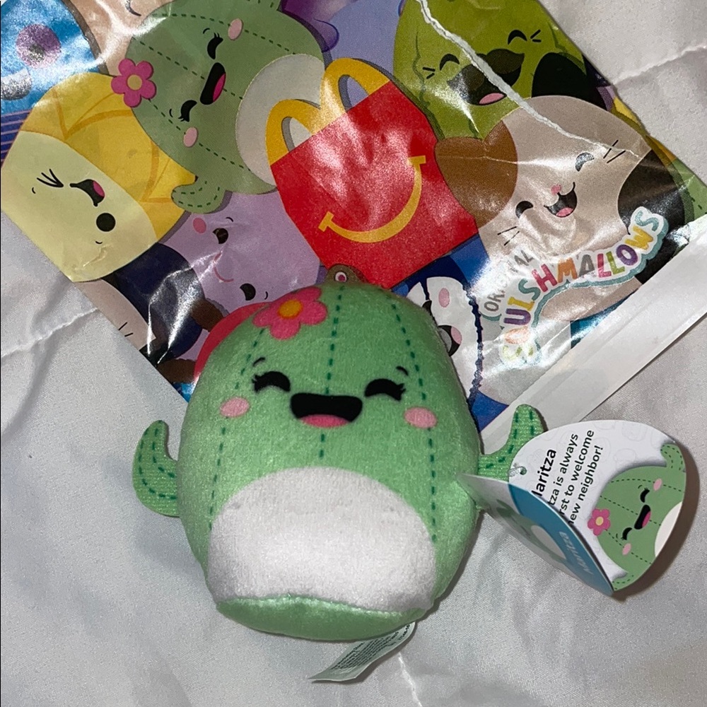 Limited edition squishmallow McDonald’s Maritza cute plush cactus